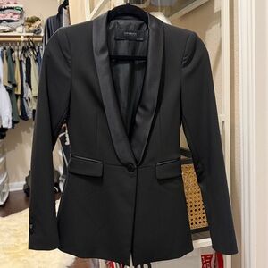 Zara tuxedo blazer